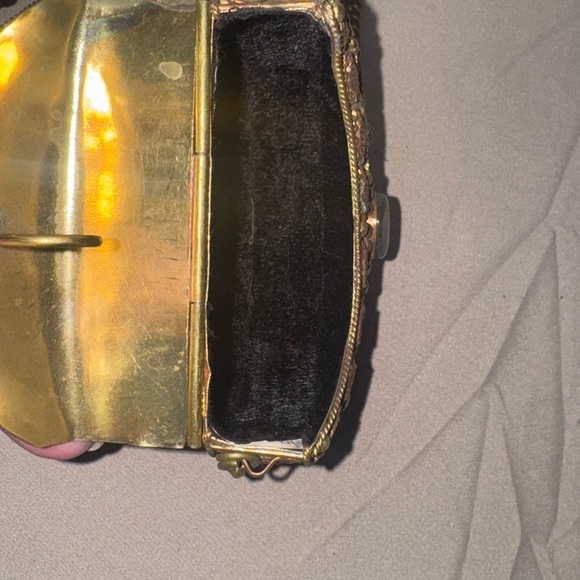 Artisan Silver and Stone Embellished Clutch - Picture 3 of 3